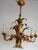 1970s Gilded Metal 6-Light Chandelier by Hans Kögl, 1970s For Sale - Image 5 of 14