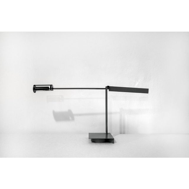 Black Gyros Table Lamp by Emmanuelle Colboc for Artemide, 1980s For Sale - Image 8 of 8