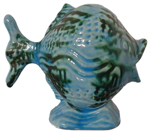 Ceramic Fish Money Box, 1970s
