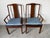 Vintage Henredon Hollywood Regency Chinoiserie Sculpted Mahogany Dining Armchairs – Pair For Sale - Image 4 of 16