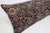 Decorative Antique Rug Pillow – Authentic Handwoven Wool Cushion 16" X 36" For Sale In Tampa - Image 6 of 9