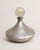 Vintage Art Deco Silver Overlay Decanter with Spherical Glass Stopper, 1960s For Sale - Image 6 of 7
