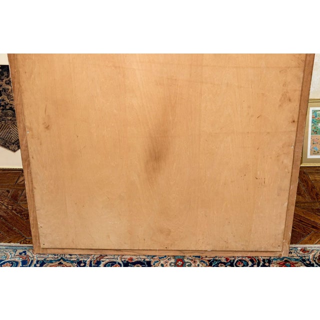 Wood Massive Antique French Gilded Mirror For Sale - Image 7 of 8