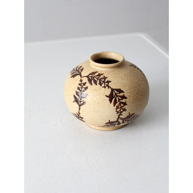 Mid Century Robert Maxwell Pottery Craft Vase For Sale - Image 6 of 9