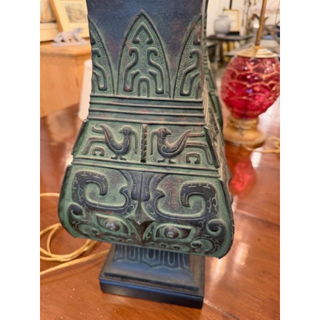 1970s James Mont Style Lamps - a Pair For Sale In New York - Image 6 of 6