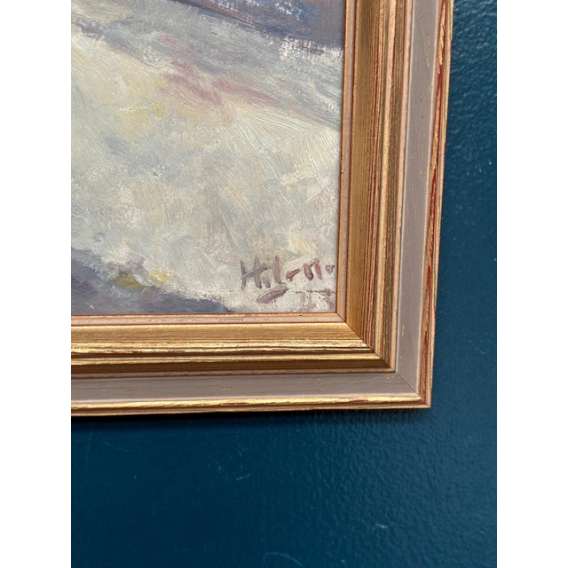 Hanne Jönsson, Panel Oven in the Studio, 1943, Oil on Panel, Framed For Sale - Image 7 of 18