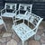Neoclassical Vintage Molla Metal Garden Dolphin Arm Chairs, 4 Pieces, Attributed For Sale - Image 3 of 12
