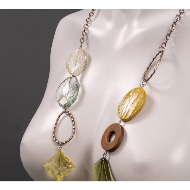 Metal Costume Jewelry Necklace, 1970s-1980s For Sale - Image 7 of 14