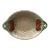 C.1930 Majolica Platter Bowl With Tomato Sarreguemines For Sale