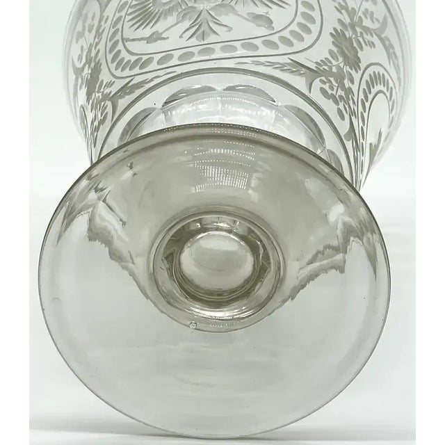 Russian Engraved Crystal Beaker, Commemorative of Alexander I, "The Blessed" Russian, 19th Century Presenting an exquisite...