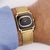 Vintage Patek Philippe 25mm Square Ellipse 18k Gold Black Dial Watch For Sale - Image 16 of 16