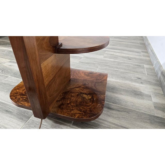 Wood Art Deco Floor Lamp For Sale - Image 7 of 18