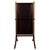 20th Century English Edwardian Inlaid Mahogany Cheval Mirror, 1890s For Sale - Image 12 of 12