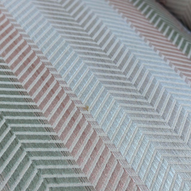 Vintage Baker Furniture Petite Skirted Club Chair With Tight Back For Sale - Image 9 of 12