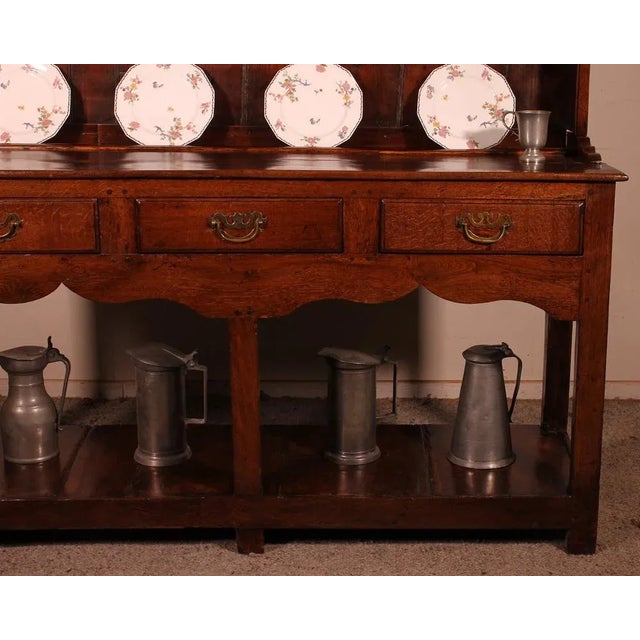 18th Century Welsh Oak Dresser For Sale - Image 10 of 12
