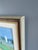 1960 Mid-Century Modern 'Across the Countryside' Vintage Original Landscape Oil Painting, Framed For Sale - Image 6 of 10