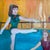 1970’s Original Folk Art Ballet Dancers Painting on Canvas For Sale - Image 4 of 5