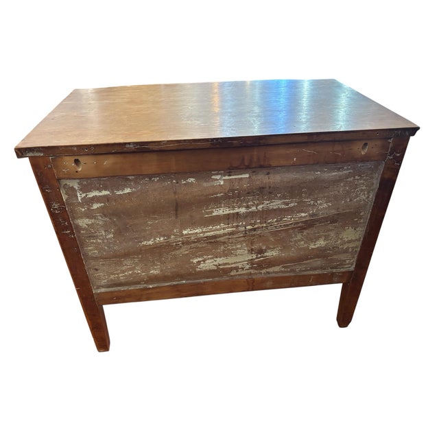 Victorian 1990s 2 Drawer Birdseye Maple Dresser For Sale - Image 3 of 8