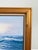 1970s Vintage Signed Coastal Seascape Oil Painting by B. Cromwell, Circa 1970s For Sale - Image 5 of 10