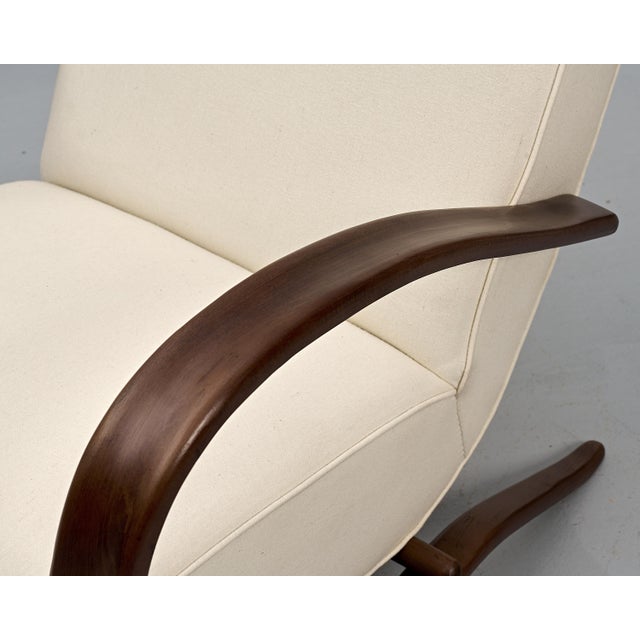 H-269 Lounge Chair by Jindrich Halabala, 1940s For Sale - Image 13 of 18