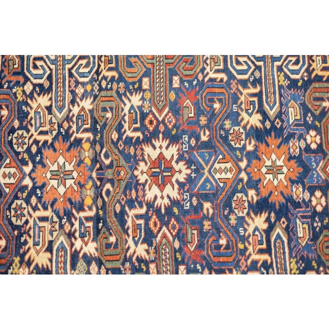 Antique Perpedil Rug 3'7'' x 4'10'' For Sale - Image 10 of 11