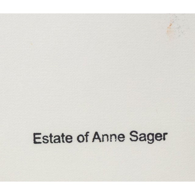 Early 21st Century Anne Sager Abstract Composition Lithograph For Sale - Image 5 of 5