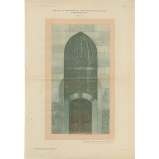 Alexandre M. Raymond, Green Tomb Portal Bursa, 1924, Paper For Sale