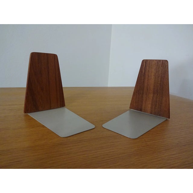 Danish Teak Bookends from Feldballes Møbelfabrik, 1960s, Set of 2 For Sale - Image 16 of 16