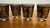 Glass Vintage Mid-Century Culver Valencia Shot Glasses 22k Gold Set of 4 Signed McMp - Set of 4 For Sale - Image 7 of 7