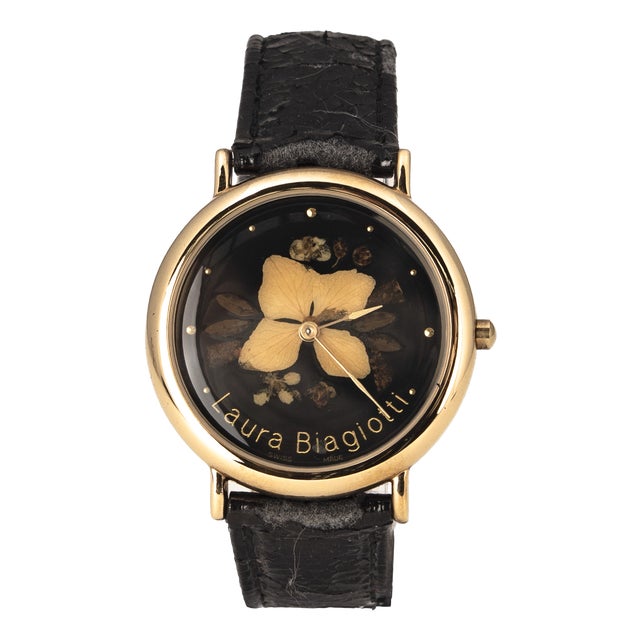 Vintage Women's Wristwatch by Laura Biagiotti, 1990s For Sale