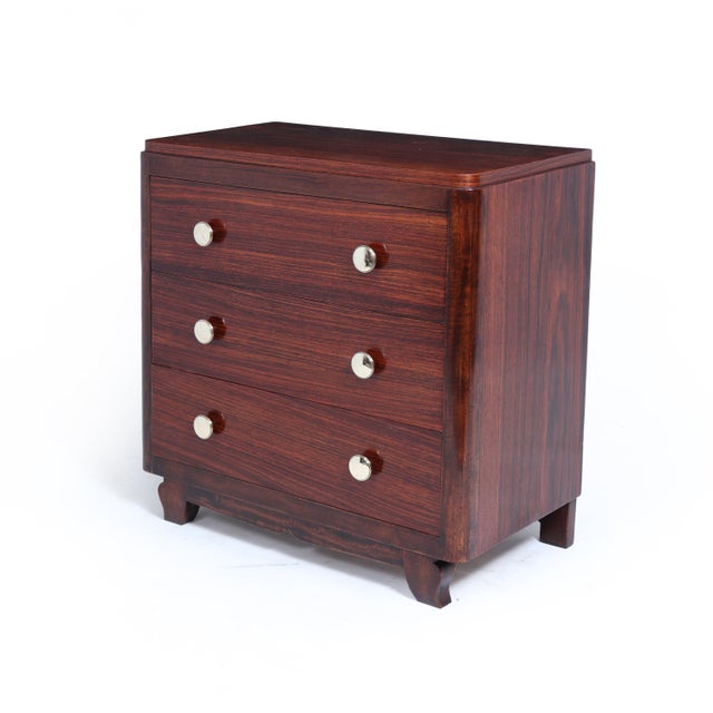 French Art Deco Chest of Drawers, 1930s For Sale - Image 3 of 16