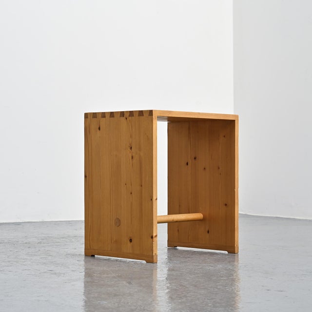 1960s Ulm Wood Stool by Max Bill, 1960s For Sale - Image 5 of 12