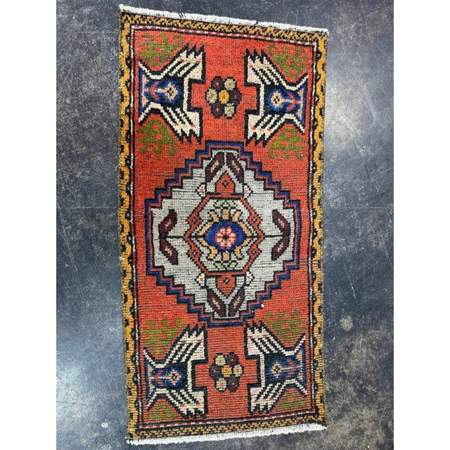 Early 21st Century Turkish Yastik Rug 1'6" x 3'1" For Sale - Image 5 of 5
