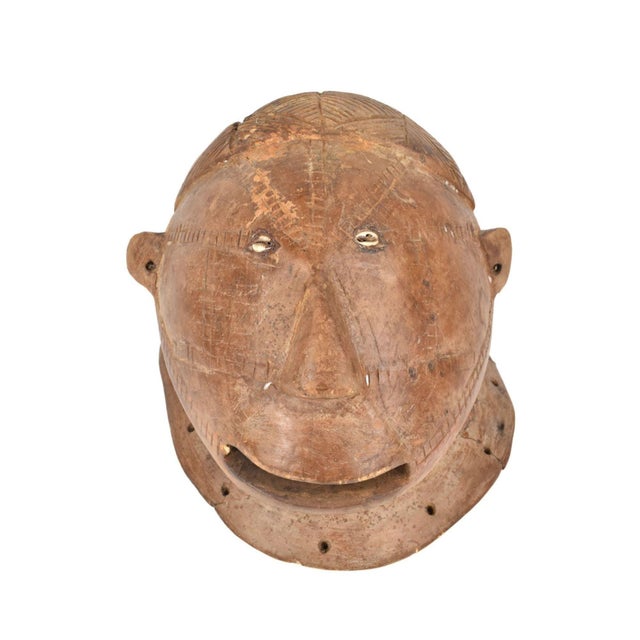 Early 20th Century Tabwa Helmet Mask For Sale In Denver - Image 6 of 7