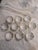 Victorian Antique Dessert Cups and Saucers - Set of 20 For Sale - Image 3 of 17