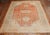 Orange Peel Antique Zabihi Collection Turkish Oushak Carpet For Sale - Image 9 of 9