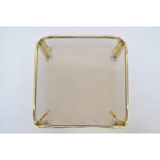 Brass Nesting Tables, 1990s, Set of 3 For Sale - Image 9 of 12