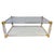 Vintage Acrylic and Brass Coffee Table, 1970s For Sale - Image 11 of 11