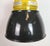 Industrial Yellow Explosion Proof Lamp with Black Enameled Shade from Elektrosvit, 1990s For Sale - Image 4 of 18