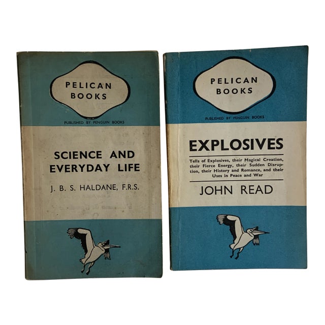 1941 Pelican Science and Explosives Books - Set of 2 For Sale