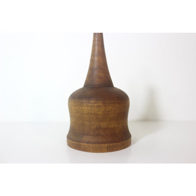 Wood Vintage Turned Wood Kitchen Funnel For Sale - Image 7 of 8