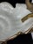 Large Hollywood Regency Peacock Centerpiece Bowl in Gilt Metal and Porcelain, 1930s For Sale - Image 10 of 17