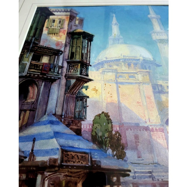 1920s Raphael Jones, Landscape Composition, 1927, Watercolor For Sale - Image 5 of 13