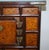 Antique Chinese Burr Elm & Brass Engraved Sideboard For Sale - Image 11 of 18