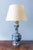 Dutch Blue and White Chinoiserie Garlic Neck Vase Lamp, 1700s For Sale - Image 4 of 14