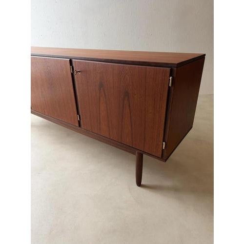 Vintage Danish Teak Sideboard, 1960s For Sale - Image 10 of 18