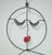 Artist Made Wire Lady Hanger With Wax Lips, 1980’s For Sale - Image 4 of 12