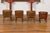 Old woven rattan rustic Chinese baskets on wooden legs, with Greek key friezes. Imbued with rustic charm and historic...