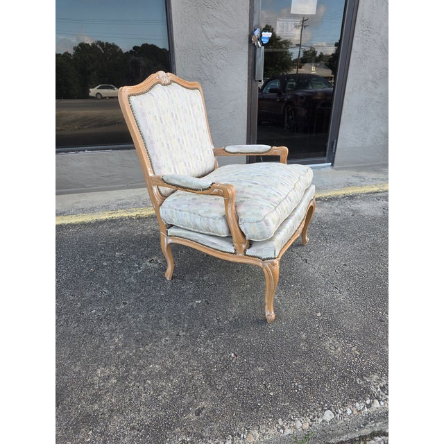 Louis XV Fauteuil Style Armchair For Sale - Image 11 of 11
