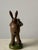 Folk Art German Wooden Rabbit Figures Playing Music, Set of 6 For Sale - Image 5 of 18